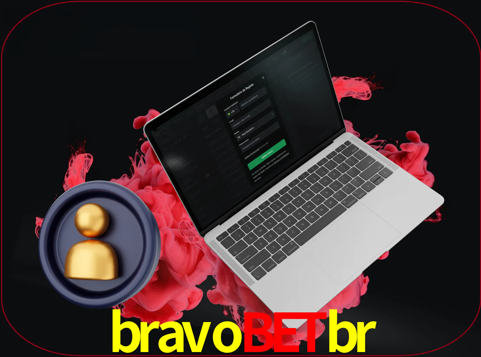 No cabeçalho do site bravoBETbr, clique no botão que o levará a um formulário especial onde terá de introduzir as suas informações actuais.