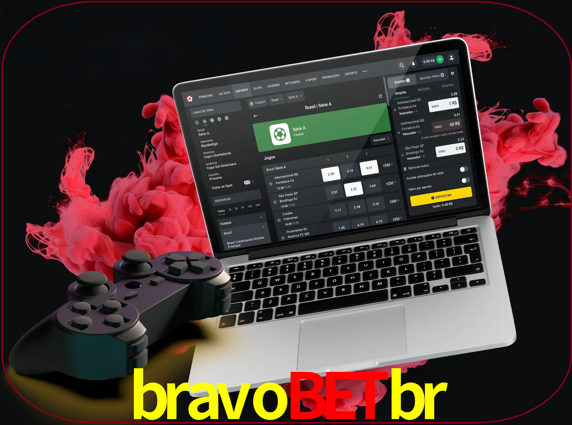Visite a secção especial de jogos de vídeo em bravoBETbr para descobrir em que jogos pode apostar e ganhar muito dinheiro.