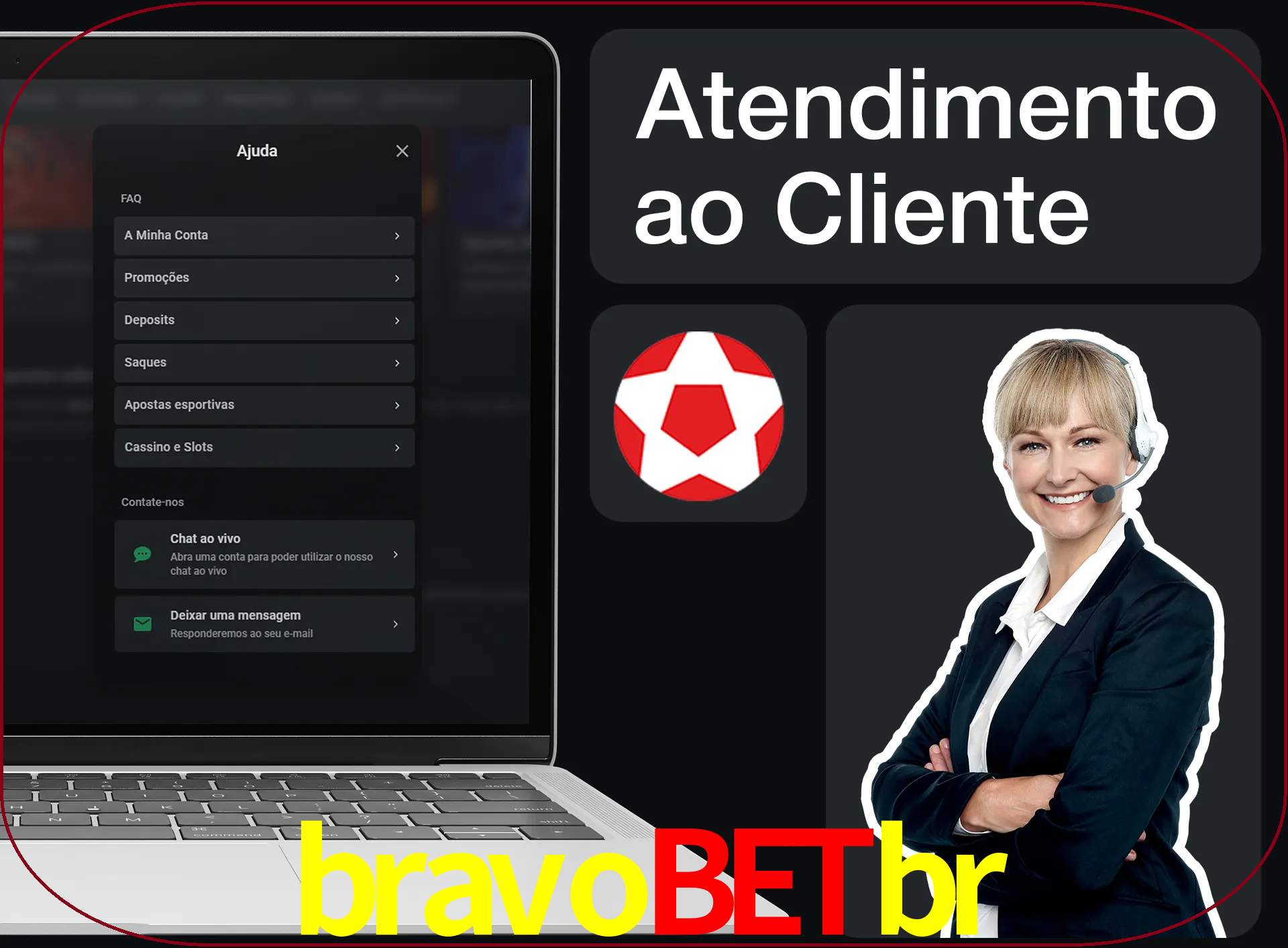 Você pode pedir nosso apoio para ajudar.