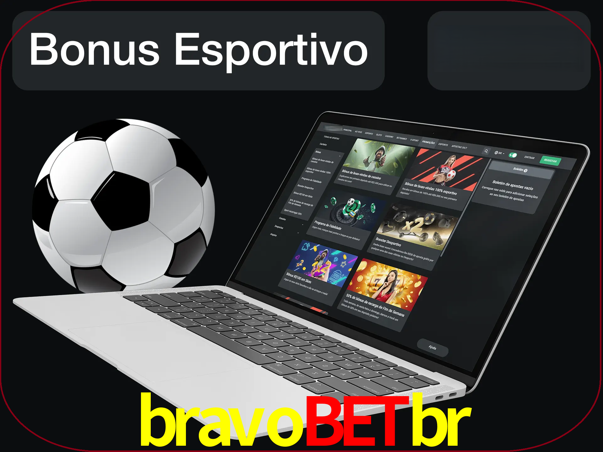 Antes de começar a apostar, use o bônus esportivo.
