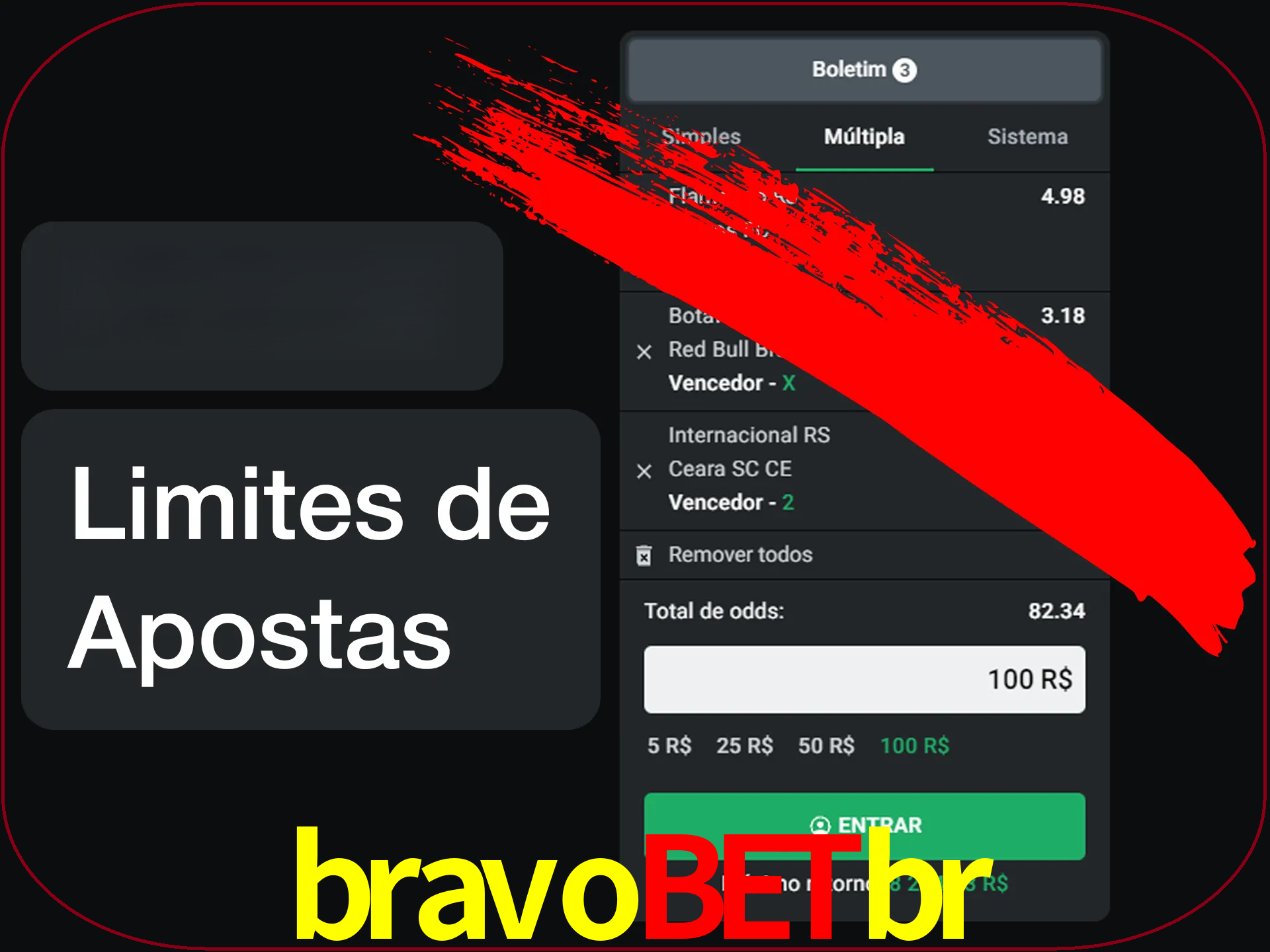 Não faça apostas loucas.